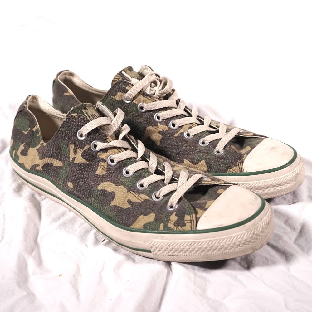 Converse Chuck Taylor All Star Low Camo Camouflage Mens Size 13 RARE